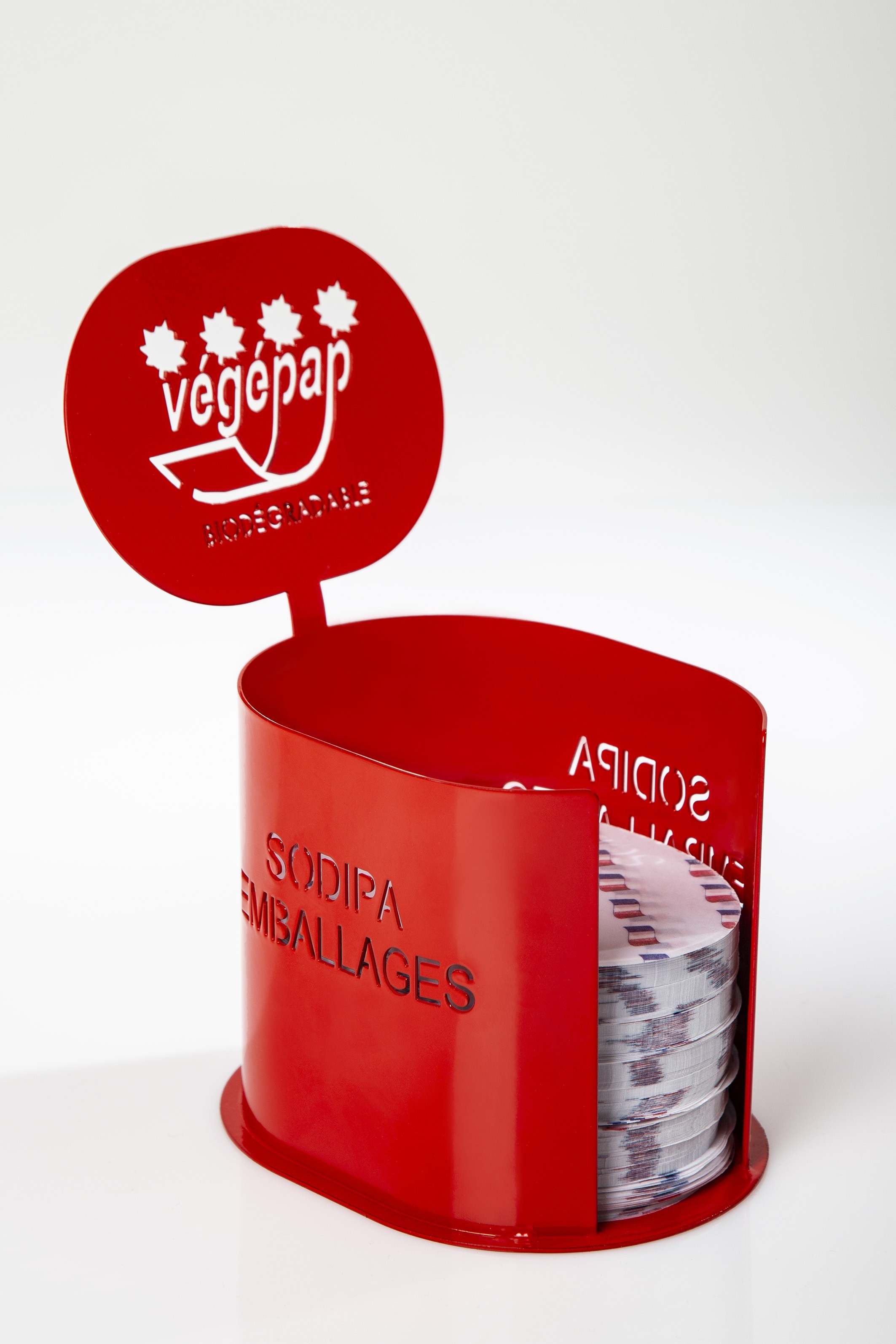 Distributeurs ovales de steak | papier emballage alimentaire