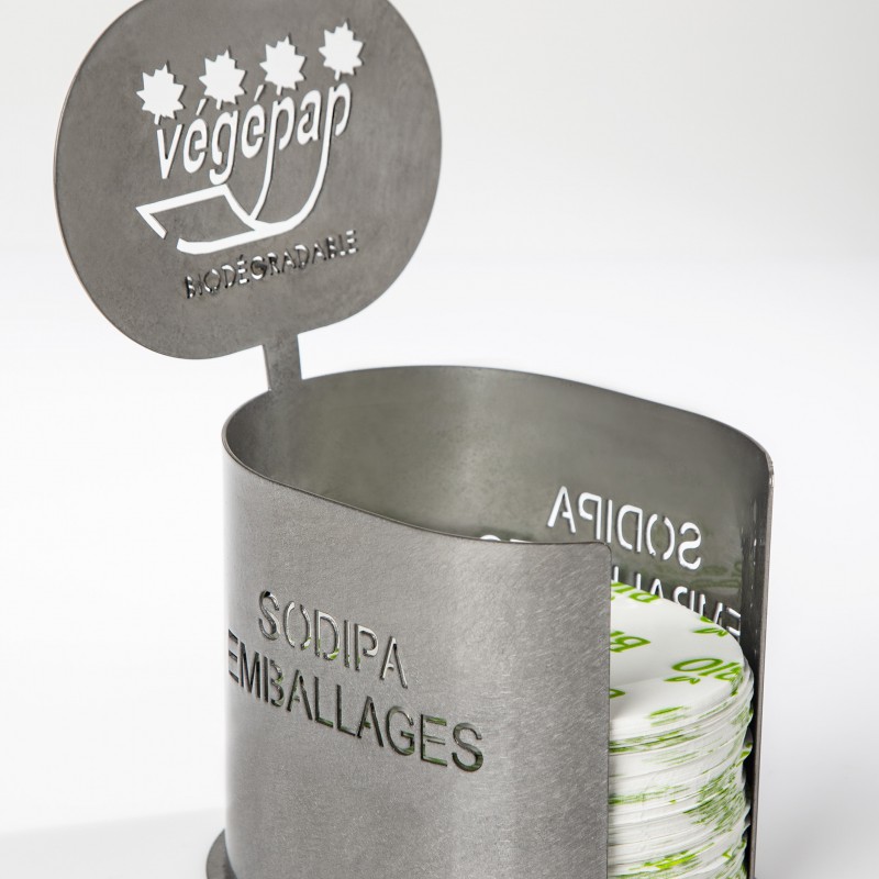 Distributeurs ovales de steak | papier emballage alimentaire