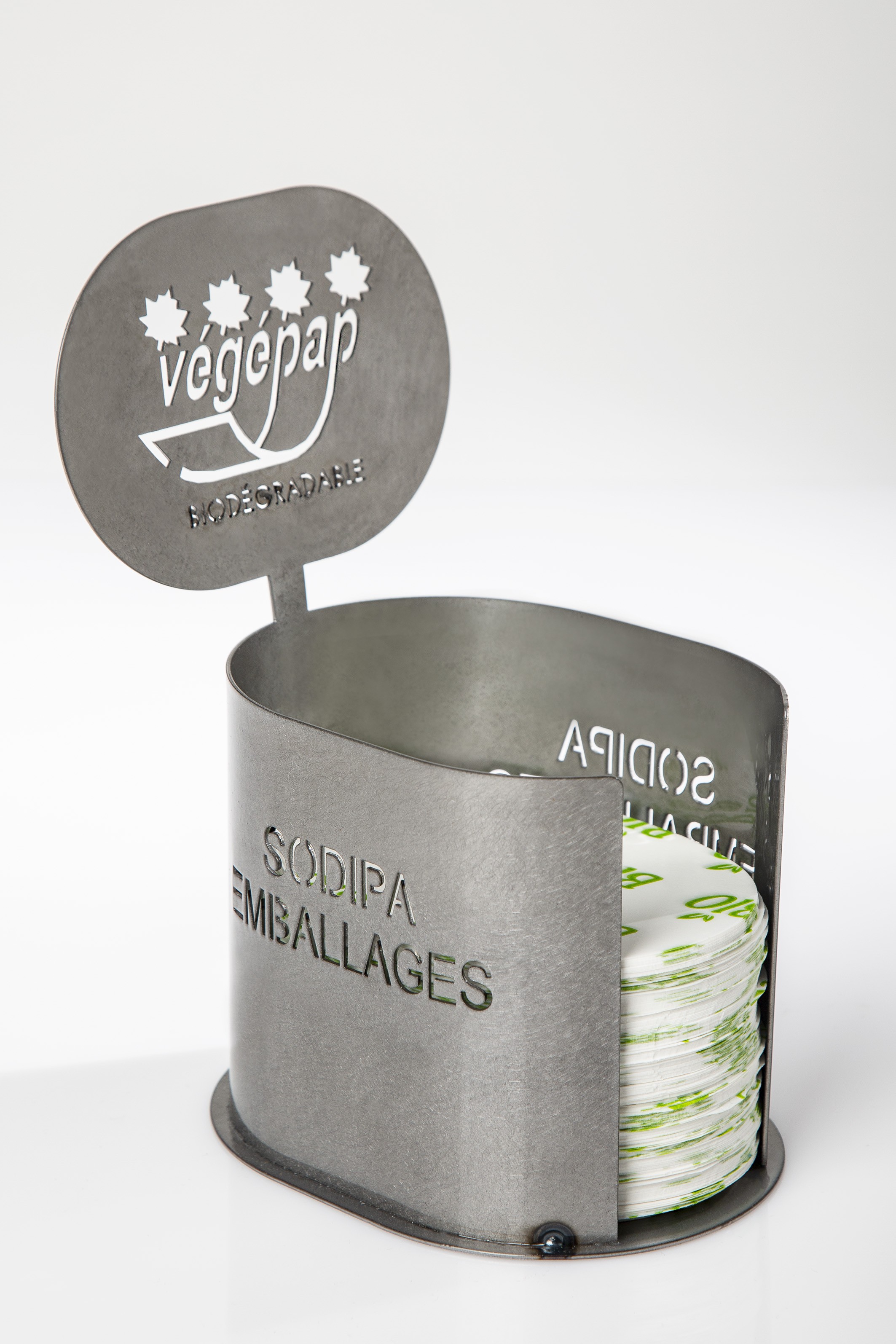 Distributeurs ovales de steak | papier emballage alimentaire